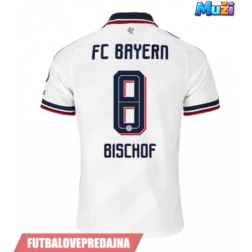 Lacne Muži Futbalové dres Bayern Munich Tom Bischof #8 2026-27 Krátky Rukáv - Preč